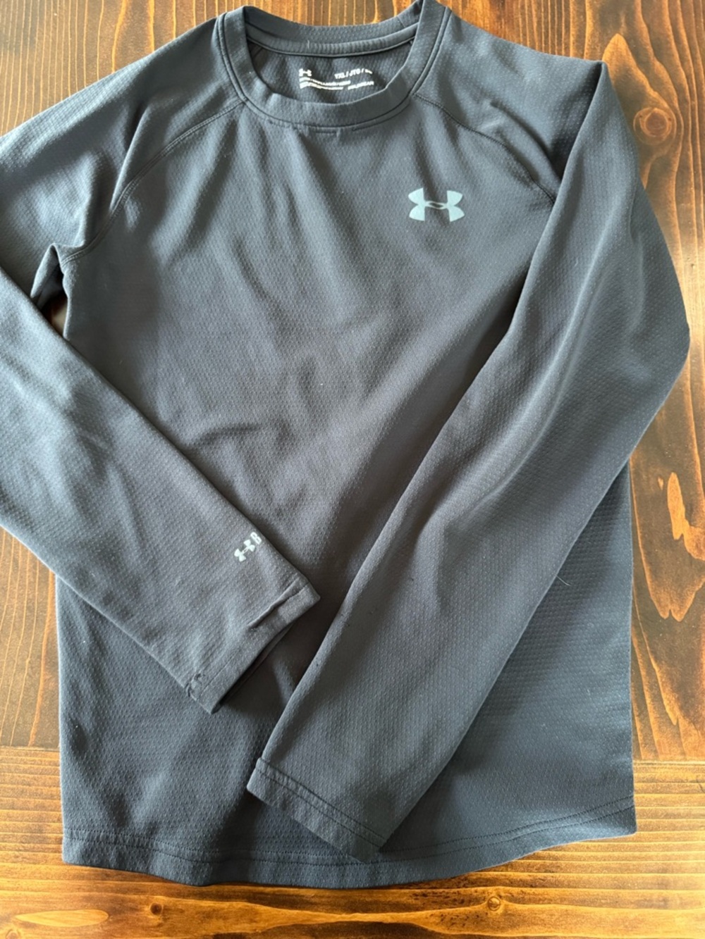 Youth XL base layer under Armour